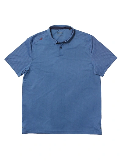 88 Rue Du Rhone Commuter Polo Shirt In Dark Blue
