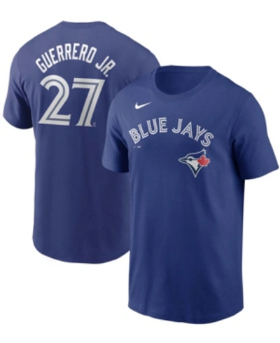 NIKE MEN'S VLADIMIR GUERRERO JR. ROYAL TORONTO BLUE JAYS NAME NUMBER T-SHIRT