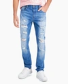 INC INTERNATIONAL CONCEPTS MEN'S JAMES RIPPED SKINNY JEANS, CREATED FOR MACY'S