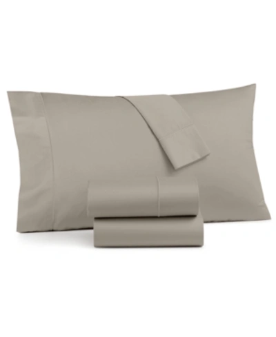 Charter Club Sleep Luxe 800 Thread Count 100% Cotton 4-pc. Sheet Set, California King, Created For Macy's In Silver