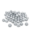 Northlight 60 Count Shatterproof 4-finish Christmas Ball Ornaments In Silver
