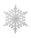 NORTHLIGHT 47" LED LIGHTED TWINKLING COOL WHITE SNOWFLAKE CHRISTMAS OUTDOOR DECORATION