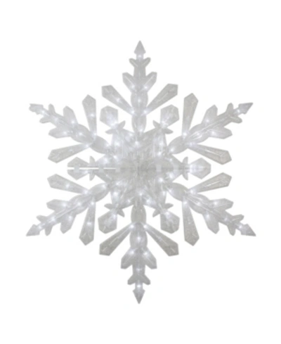 Northlight 47" Led Lighted Twinkling Cool White Snowflake Christmas Outdoor Decoration