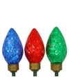 Northlight Led Jumbo Bulb Christmas Pathway Marker Lawn Stakes In Multi