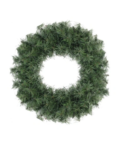 Northlight 18" Canadian Pine Artificial Christmas Wreath In Green