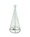 Northlight 12' Green Led Lighted Show Cone Christmas Tree Outdoor Decoration In Green