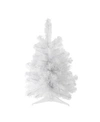 Northlight 18" White Pine Artificial Christmas Tree In White