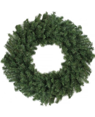 Northlight 36" Canadian Pine Artificial Christmas Wreath In Green