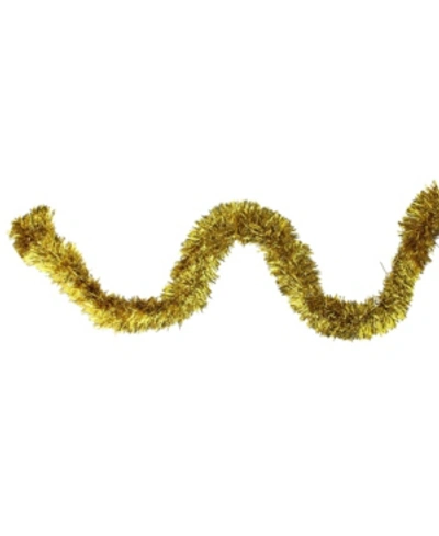 Northlight 50' Traditional Shiny Gold Christmas Foil Tinsel Garland