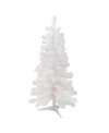 Northlight 3' Pre-lit White Iridescent Pine Slim Artificial Christmas Tree In White
