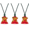 Northlight Bells With Musical Christmas Light In Red