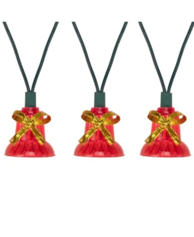 Northlight Bells With Musical Christmas Light In Red
