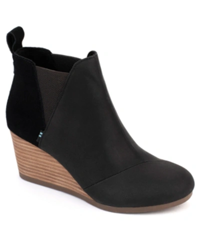 TOMS WOMEN'S KELSEY WEDGE BOOTIES