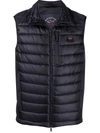 Paul & Shark Outwear Waistcoat In Blue
