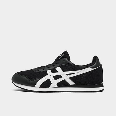 Asics Men's Tiger Runner Casual Shoes In Black/white