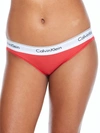 Calvin Klein Modern Cotton Bikini In Strawberry Shake