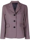 Aspesi Single-breasted Blazer In Rosa