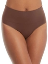 Spanx Everyday Shaping Thong In Naked 4.0