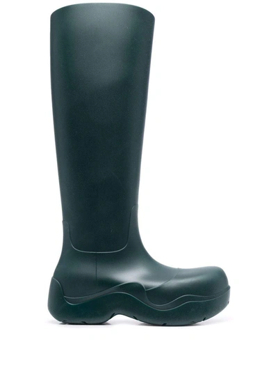 Bottega Veneta Puddle Boots With 5.5 Cm Sole Height In Green