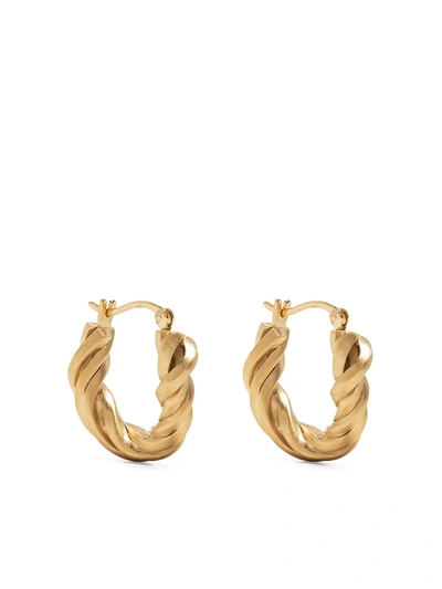 Completedworks Deep State Hoops In Gold