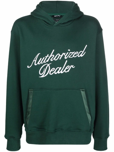 Just Don Authorized Dealer Hoodie In Green