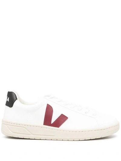 Veja Esplar Low-top Leather Sneakers In Weiss