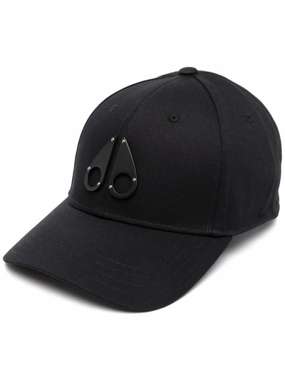 Moose Knuckles Mens Logo Icon Cap In Black Logo In Black  