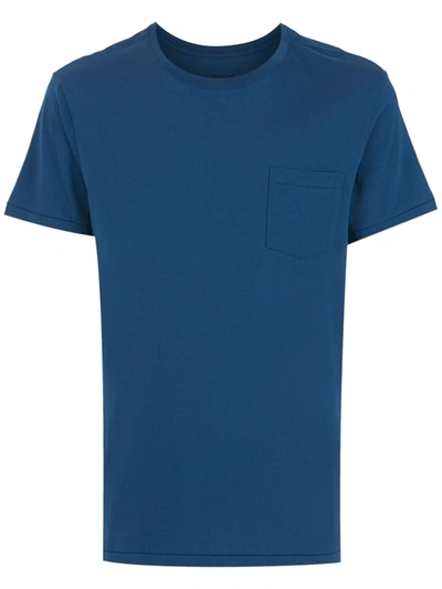 Osklen Supersoft Pocket T-shirt In Blue