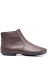 Camper Right Nina Ankle Boots In Brown