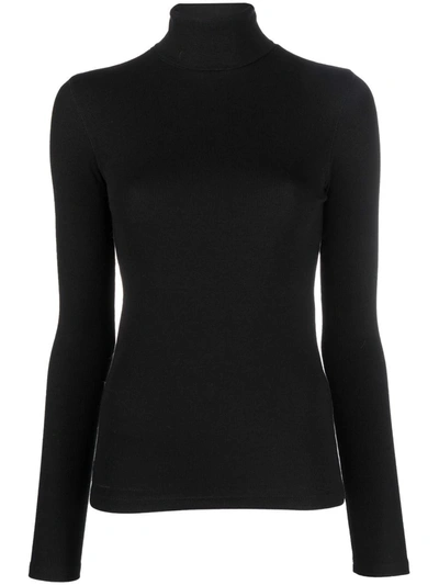 Polo Ralph Lauren Roll-neck Jumper In Black