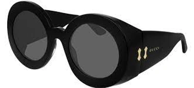 Gucci Grey Round Mens Sunglasses Gg0779s 002 55 In Grey