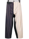 VIVIENNE WESTWOOD MACCA STRIPED TROUSERS