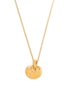 Alighieri The Meteor In Free Fall Necklace In Gold