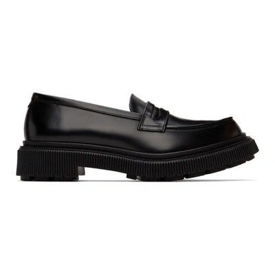Adieu Black Type 159 Leather Loafers