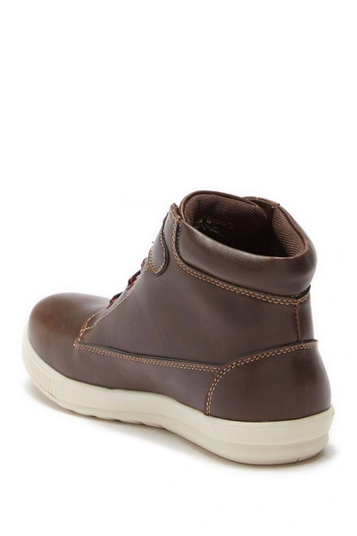 Deer Stags Kids' Niles High Top Sneaker In Dark Brown