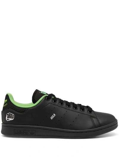 Adidas Originals X Marvel Stan Smith Sneakers In Black