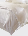 Sferra King Giza 45 Sateen Duvet Cover In Ivory