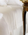 Sferra King Giza 45 Sateen Fitted Sheet In Ivory
