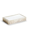 LABRAZEL ALISA ALABASTER TOWEL TRAY, CREAM,PROD132250023