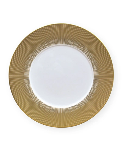 Bernardaud Sol Large Service Plate In Gold/white