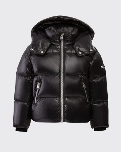 Mackage Kid's Jesse Down Jacket In Black