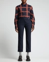 MARNI SPRAYED-FRONT TIGHT FITTED WOOL SHIRT,PROD166480290