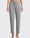 Hanro Natural Elegance Long Pants In Grey Melange