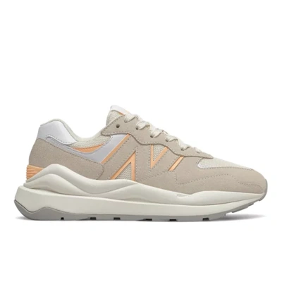 New Balance Women's 57/40 In Off White/orange
