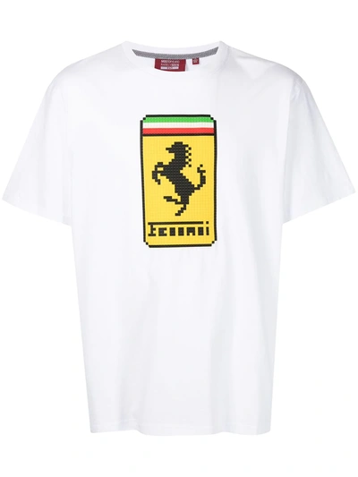 Mostly Heard Rarely Seen 8-bit Stallion Graphic-print T-shirt In Weiss