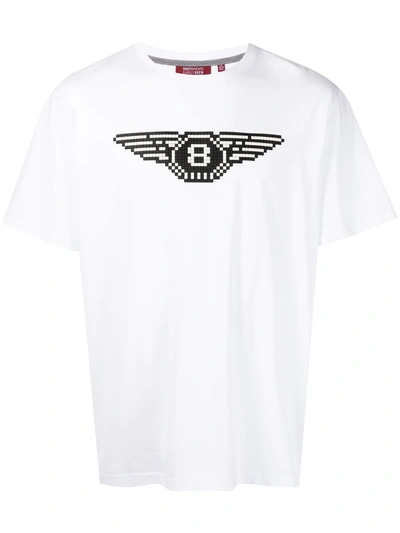 Mostly Heard Rarely Seen 8-bit Flying 8 Graphic-print T-shirt In Weiss
