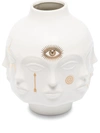 Jonathan Adler White Gilded Dora Maar Vase In Weiss