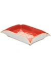 Jonathan Adler Snake-print Valet Tray In Rot