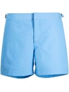 Orlebar Brown Riviera Buckle-detail Swim Shorts In Blau