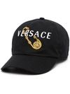 VERSACE SAFETY PIN 刺绣棒球帽